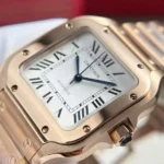 Cartier Santos Womens Replica Watch White Dial BV Factory 35.2mm - Image 8