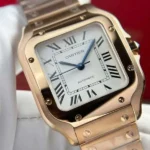 Cartier Santos Womens Replica Watch White Dial BV Factory 35.2mm - Image 10