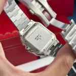 Cartier Santos WSSA0064 Replica Watch Brown Dial BV Factory 39.8mm - Image 4