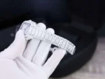 Dong Ho Che Tac Cartier Santos Dinh Full Kim Cuong Moissanite Hong Kong 35mm 4 600x450 1