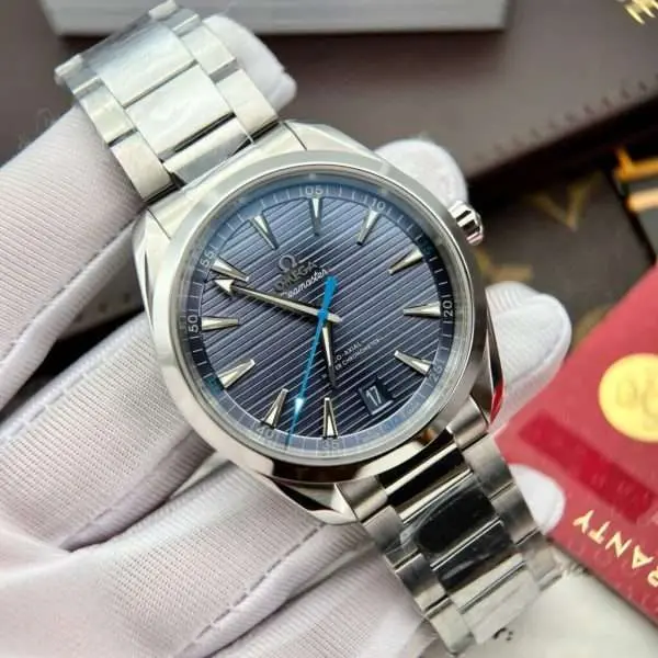 Dong-Ho-Omega-Seamaster-Aqua-Terra-Che-Tac-Mat-Xanh-VSF-41mm-2-600x600-1 Omega Replica Watches Seamaster Aqua Terra Blue Dial VS Factory 41mm - Image 1