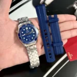 Omega Replica Watch Seamaster Demi Rose Gold Dial Blue VS Factory 42mm