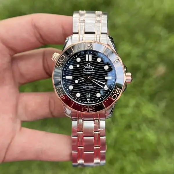 Dong Ho Omega Seamaster Replica 11 Demi Rose Nam 42mm 3 600x600 1