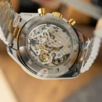 Omega SpeedMaster MoonWatch Chronogarph Demi Gold Replica Watch 42mm - Image 3