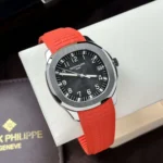 Patek Philippe Aquanaut 5167A Red Rubber Strap Replica - Image 2