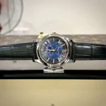Patek Philippe Complications 5205G Blue Dial Leather Strap Replica 11 Watch 40mm - Image 3