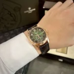 Patek Philippe Complications 5205 Replica 11 Watch Green Dial KM Factory 40mm - Image 4