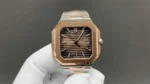 Dong Ho Patek Philippe Cubitus 5821 Replica 1 1 Demi Rose Mat Chocolate 43mm 3
