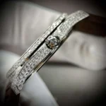 Patek Philippe Rep 11 Watch Aquanaut 5067 Womens Moissanite Diamond 35.6mm - Image 2