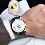 Patek Philippe Replica Watch Complications 5396G White Dial Leather Strap 38.5mm - Image 2