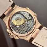 Patek Philippe Nautilus 5712 Chocolate Dial Leather Strap GR Factory 40mm - Image 5