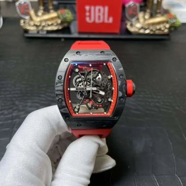 Richard Mille RM055 Carbon NTPT Replica 1:1 Watch Red BBR 45mm