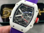 Richard Mille RM67-02 Refined Case White Carbon Super Light 37 Grams 38.7×47.52mm - Image 6