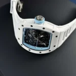 Richard Mille Replica 1:1 Watch RM055 Ceramic Bubba Wasson Blue Factory BBR 45mm - Image 7
