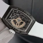 Richard Mille Replica 1:1 Watch RM07 Carbon White Rubber Strap Best Quality 36mm - Image 4