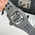 Richard Mille RM055 Bubba Watson Grey Ceramic Rubber Strap - Image 6