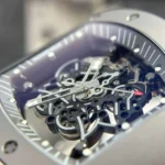 Richard Mille RM055 Bubba Watson Grey Ceramic Rubber Strap - Image 2