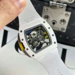 Richard Mille Best Copies Watch RM61-01 Manual Winding Yohan Blake Ceramic White - Image 9