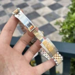 Rolex DateJust 18K Rose Gold Chocolate Dial GM Factory 36mm - Image 4