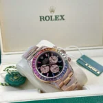 Rolex Cosmograph Daytona Rainbow 116595 40mm Diamond Watch - Image 2