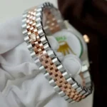 Rolex Replica 11 Watch DateJust Rose Gold Wrapped Mother-of-Pearl Dial GM Factory 36mm - Image 4