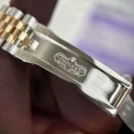 Rolex Replica 1:1 Watch DateJust Womens Genuine Gold Wrapped Brown Dial GM Factory 31mm - Image 5