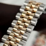 Rolex Replica 1:1 Watch DateJust Womens Genuine Gold Wrapped Brown Dial GM Factory 31mm - Image 4