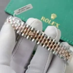 Rolex Rep 11 Watch DateJust MOP Moissanite Diamond Bezel EW 36mm - Image 3