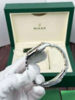 Rolex Replica 11 Watch Datejust Rose Gold Plated Chocolate Dial EW Factory 36mm - Image 4