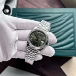 Dong Ho Rolex Day Date 228236 Tinh Chinh Mat So Xanh La GM V2 40mm 1