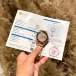 Rolex GMT-Master II 126755 18K Rose Gold-Plated Gemstone Watch 40mm - Image 8