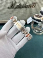 Rolex DateJust Women's Genuine Gold Plated Brown Dial GM Factory 31mm - Image 2