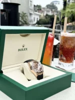 Dong Ho Rolex Replica 11 Sky Dweller 336235 Mat Chocolate 42mm 1