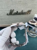 Rolex DateJust Women's Genuine Gold Plated Brown Dial GM Factory 31mm - Image 5