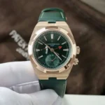 Dong Ho Vacheron Constantin Overseas Dual Time 7900V Replica 11 Mau Xanh La Cay 41mm 2 600x601 1
