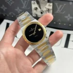 Vacheron Constantin Historiques 222 Two-Tone Black Dial 8F 37mm - Image 4