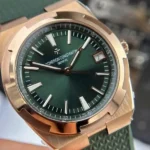 Vacheron Constantin Replica Watch 11 Overseas 4500V Green Rubber Strap 41mm - Image 3