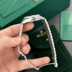 Dong ho Rolex che tac mat xa cu DateJust MOP nu EW Factory 31mm 3