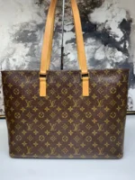 Louis Vuitton Luco Tote Brown Leather - Image 5