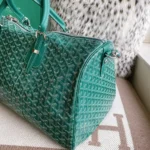 Goyard Duffle Bag Green - Image 2