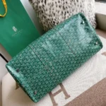 Goyard Duffle Bag Green - Image 6