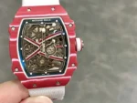 Richard Mille RM67-02 Best Red Carbon Weight 37 Grams 38.7×47.52mm - Image 4