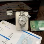 Rolex DateJust Dinh Kim Cuong Moissanite MOP Replica EW 31mm 7