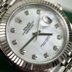 Rolex Replica 1:1 Watch DateJust Mother of Pearl Dial Jubilee Strap Factory EW 36-41mm - Image 4
