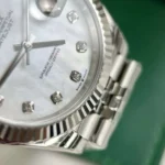 Rolex Replica 1:1 Watch DateJust Mother of Pearl Dial Jubilee Strap Factory EW 36-41mm - Image 3