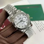 Rolex Replica 1:1 Watch DateJust Mother of Pearl Dial Jubilee Strap Factory EW 36-41mm