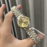 Rolex Replica 11 Watch DateJust 18K Gold Wrapped Gold Dial GM Factory 31mm