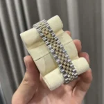 Rolex Replica 1:1 Watch DateJust Genuine Gold Wrapped Mother of Pearl Dial GM Factory 31mm - Image 3