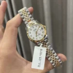 Rolex Replica 1:1 Watch DateJust Genuine Gold Wrapped Mother of Pearl Dial GM Factory 31mm - Image 2