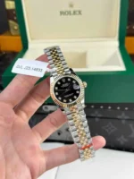 Rolex Datejust 31 Two Tone Black Dial 18K Gold Wrapped 2 800x1067 1